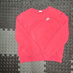 Nike Crimson Crewneck Sweatshirt